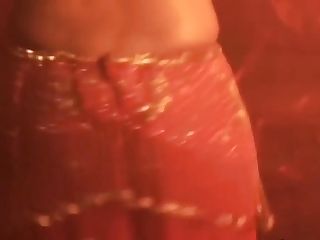 Sexy Belly Dancing From Exotic Oriental Woman Having Time